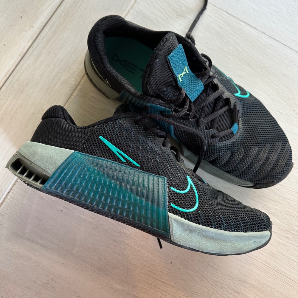 Nike Metcon 8 Men's Training Shoes Black‎ Teal US 8